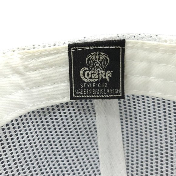 Stonegate Construction Mesh Snapback Cap Trucker Baseball Hat Cobra Gray White - Picture 12 of 12